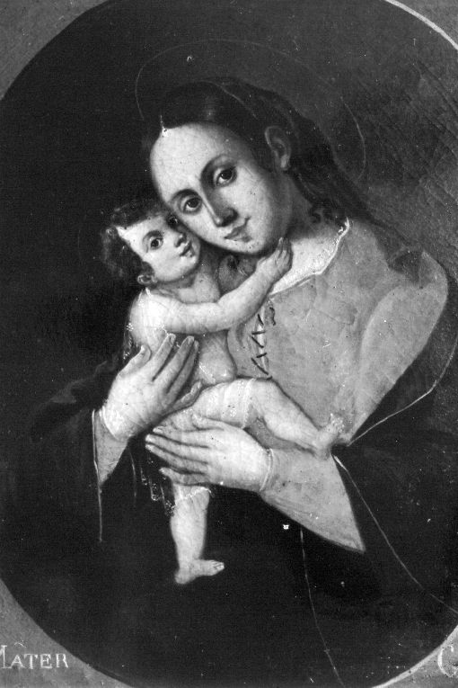 Madonna con Bambino (dipinto, opera isolata) - ambito pugliese (prima metà sec. XVIII)