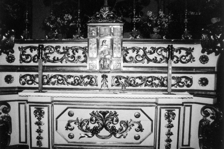altare maggiore - ambito pugliese (fine/inizio secc. XVIII/ XIX)