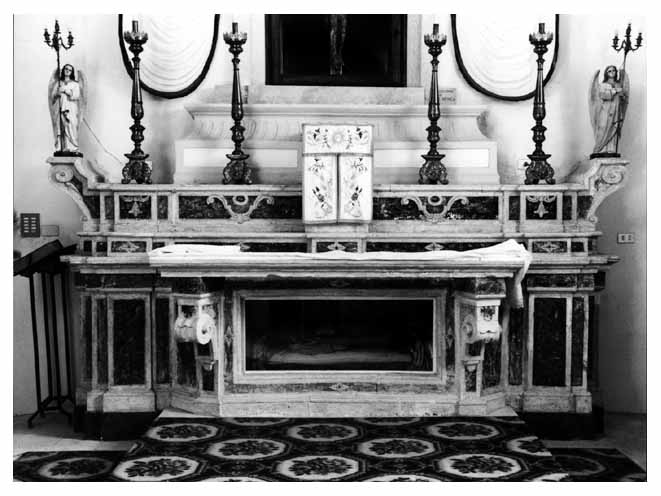 altare - ambito pugliese (seconda metà sec. XVIII)