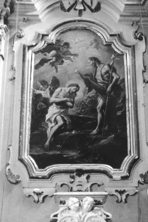 battesimo di Cristo (dipinto) di Falciatore Filippo (sec. XVIII)