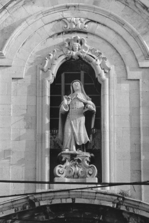 Santa Teresa d'Avila (statua) di Bassi Giuseppe (sec. XVIII)