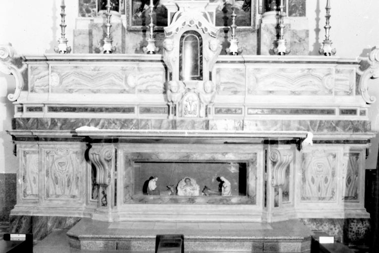 altare - ambito pugliese (secc. XVIII/ XIX)