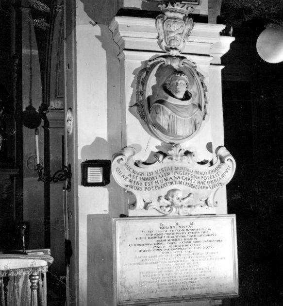 ritratto di frate Giovanni Lautista (busto) - produzione pugliese (sec. XVIII)