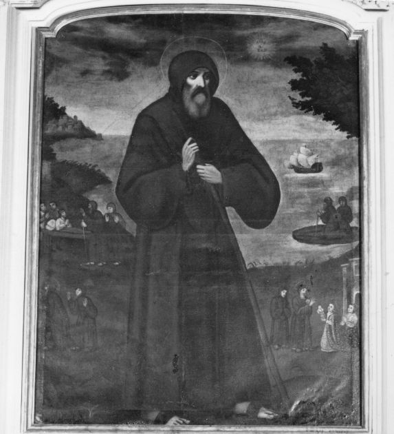 San Francesco di Paola (dipinto) - produzione pugliese (secondo quarto sec. XVII)