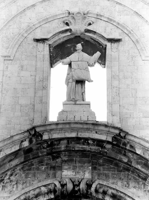 Sant'Ignazio di Loyola (statua) - ambito pugliese (terzo quarto sec. XVII)