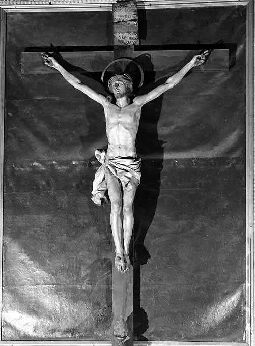 Cristo crocifisso (crocifisso) - ambito pugliese (sec. XVII)