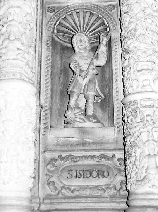 San Isidoro (statua) - bottega pugliese (sec. XVII)