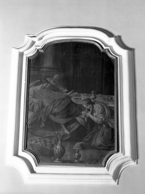 Cristo e Santa Maria Maddalena (dipinto) di Calò Vito (fine/inizio secc. XVIII/ XIX)