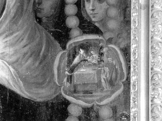 presentazione di Maria Vergine al tempio (dipinto) di Damaskinos Michele (attribuito) (sec. XVI)