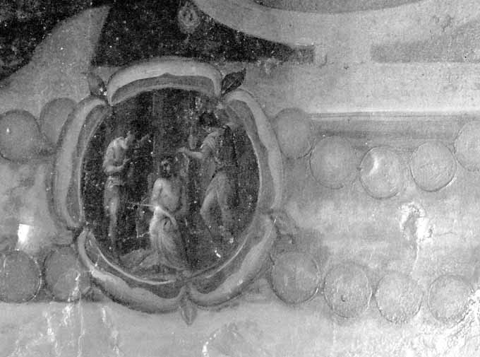 Cristo flagellato (dipinto) di Damaskinos Michele (attribuito) (sec. XVI)