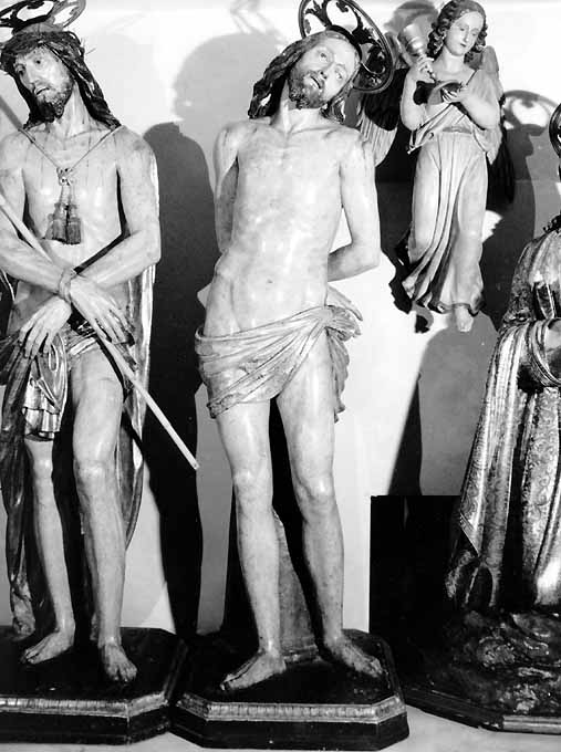 Cristo flagellato (statua) - bottega pugliese (seconda metà sec. XVI)