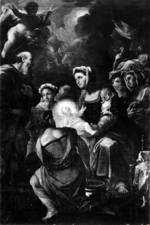 nascita di Maria Vergine (dipinto) - ambito Italia meridionale (prima metà sec. XVIII)