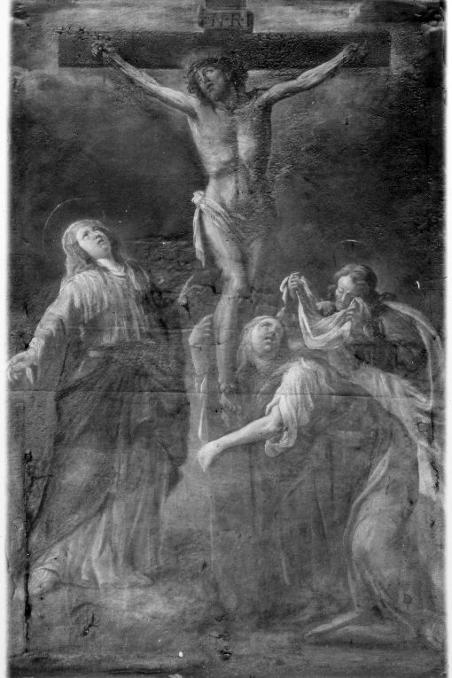 crocifissione (dipinto) - ambito Italia meridionale (prima metà sec. XVIII)