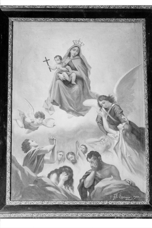 Madonna del Carmelo (dipinto) di Epicoco F (sec. XX)