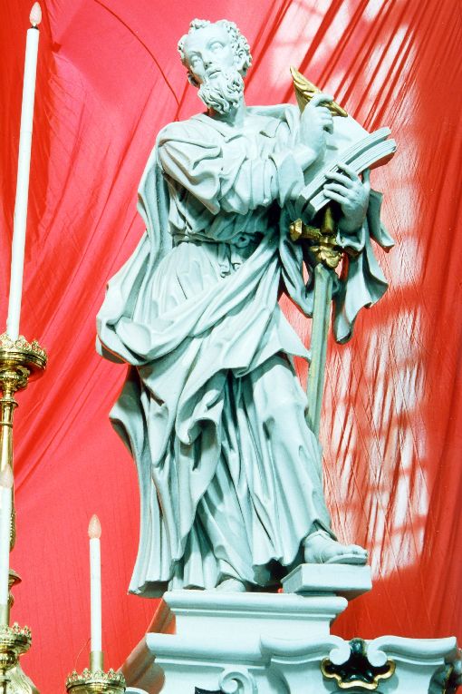San Paolo Apostolo (statua) di Orfano Emanuele (sec. XVIII)
