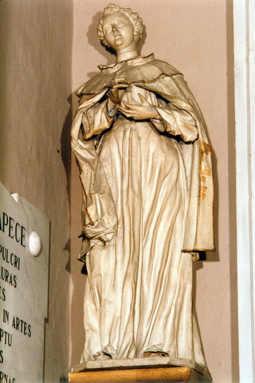 Santo domenicano (statua) - ambito salentino (sec. XIX)