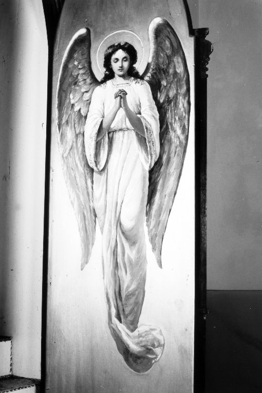 angelo (dipinto, serie) - ambito salentino (inizio sec. XX)