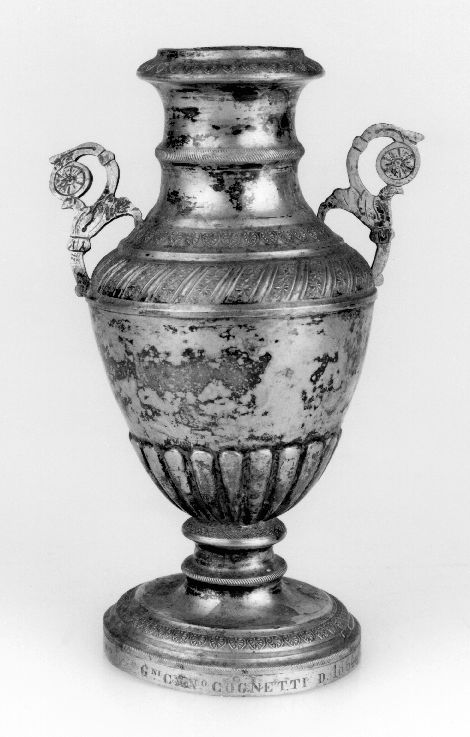 vaso d'altare, serie di Pane Michele (sec. XIX)