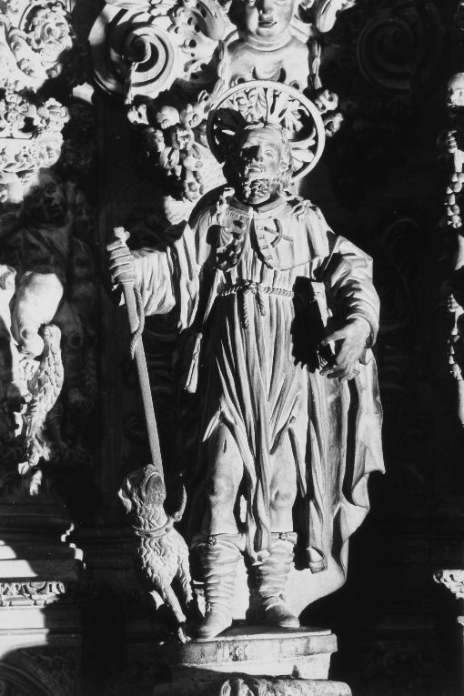 San Rocco (statua) - ambito salentino (sec. XVIII)