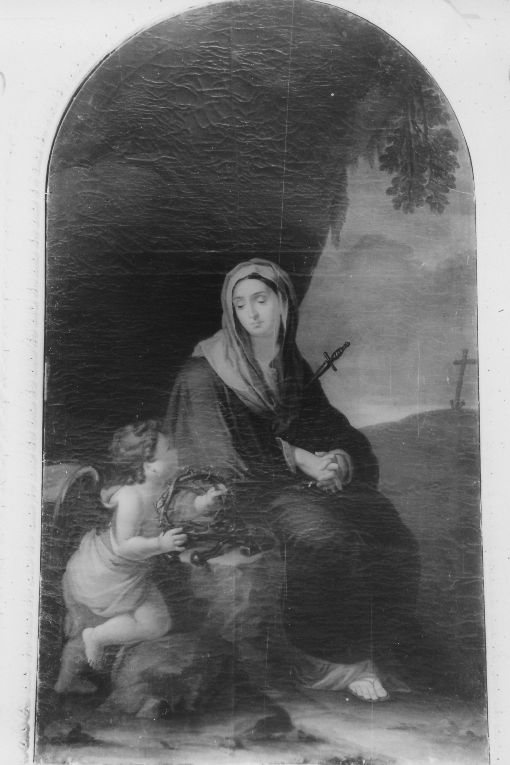 Madonna Addolorata (dipinto) - ambito Italia meridionale (sec. XIX)