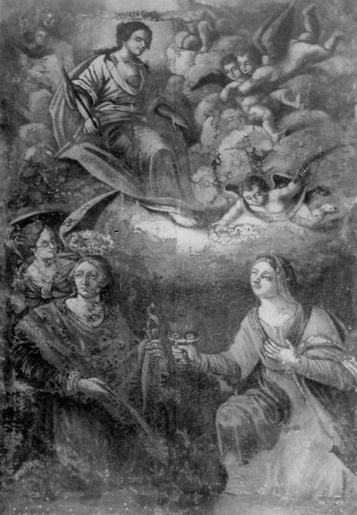 Santa Lucia (dipinto) - ambito Italia meridionale (sec. XVII)