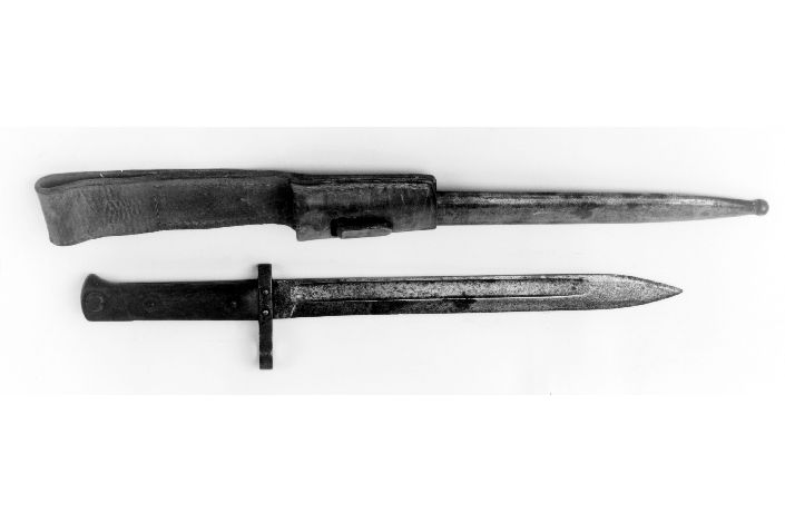 baionetta coltello - mod. 1904 austriaca, opera isolata - produzione austriaca (sec. XX)