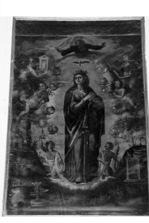 Madonna Immacolata (dipinto) - ambito pugliese (secc. XVII/ XVIII)