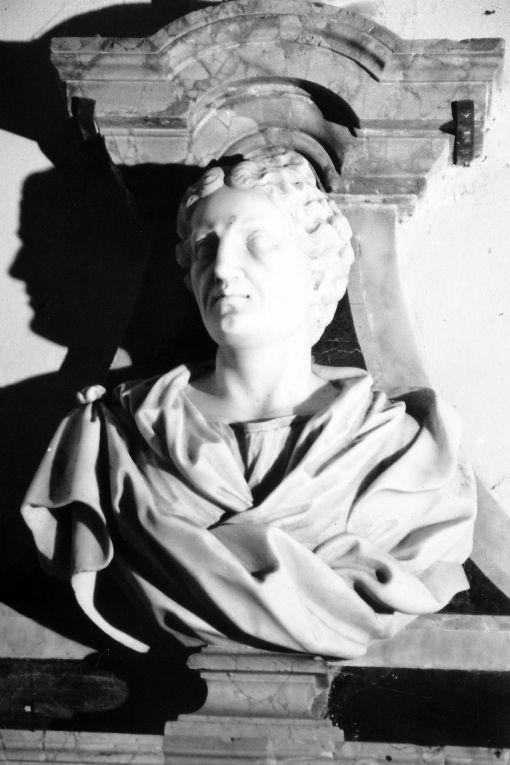 busto di Francesco Acquaviva Fraggianni (scultura) - ambito napoletano (sec. XVIII)