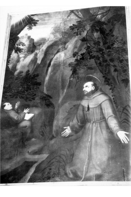 estasi di San Francesco d'Assisi (dipinto) - ambito pugliese (sec. XVIII)
