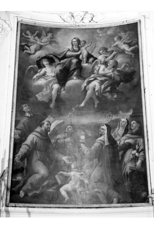 Madonna della Vittoria (dipinto) di De Matteis Paolo (ultimo quarto sec. XVII)