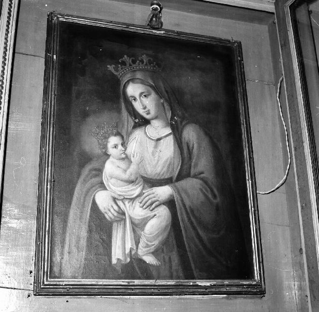 Madonna con Bambino (dipinto) - ambito Italia meridionale (sec. XVIII)