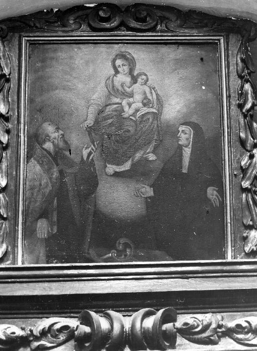 Madonna con Bambino e Santi (dipinto) - ambito pugliese (sec. XVII)