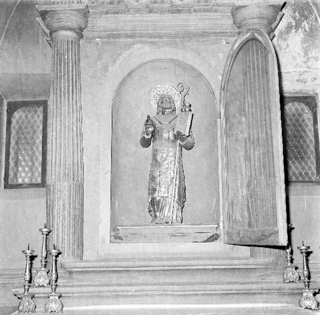 San Nicola di Bari (statua) - ambito napoletano (sec. XIX)