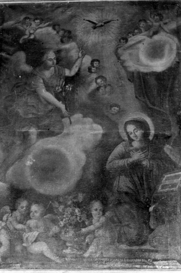 Annunciazione (dipinto) - ambito Italia meridionale (sec. XVII)
