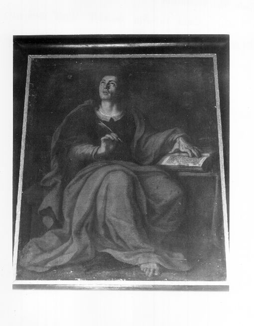 San Giovanni Evangelista (dipinto) di Santafede Fabrizio (fine sec. XVI)