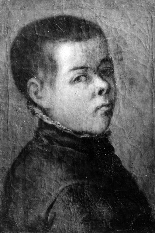 ritratto di bambino (dipinto) - ambito toscano (sec. XVII)