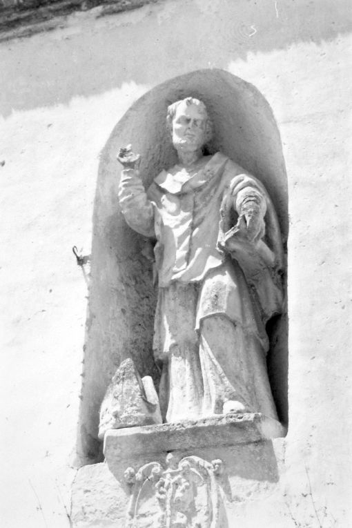 San Nicola di Myra (statua) - ambito salentino (sec. XVI)