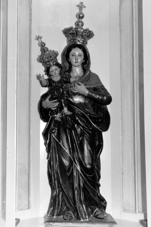 Madonna del Carmelo (statua) - ambito napoletano (sec. XVIII)