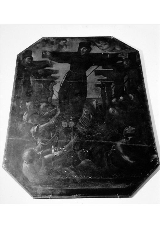 Martirio di santi francescani, Santi martiri francescani (dipinto) - ambito salentino (seconda metà sec. XVIII)