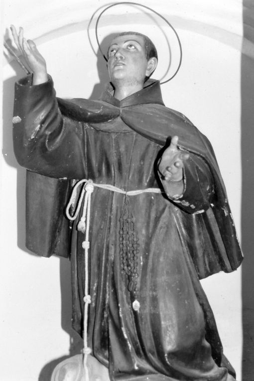 San Pasquale Baylon (statua) - ambito salentino (sec. XIX)