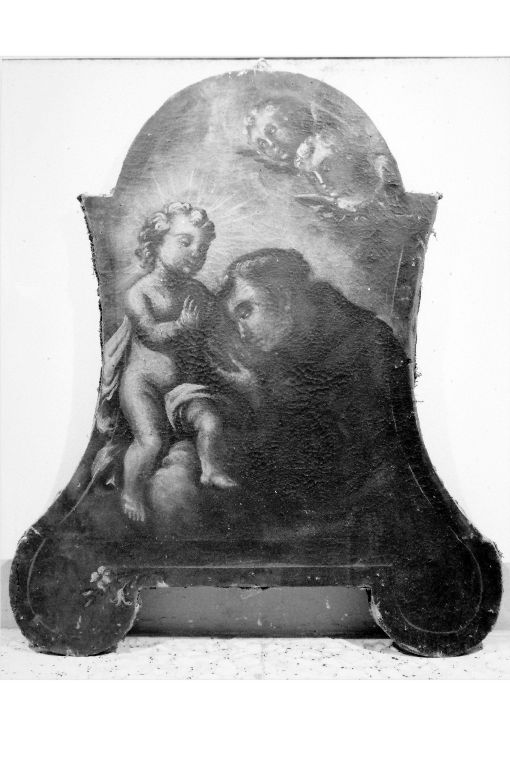 Sant'Antonio da Padova con Gesù Bambino (dipinto) - ambito salentino (sec. XVIII)