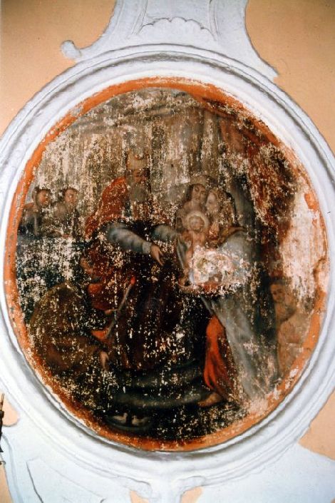 presentazione di Gesù al tempio (dipinto) - ambito salentino (seconda metà sec. XVIII)
