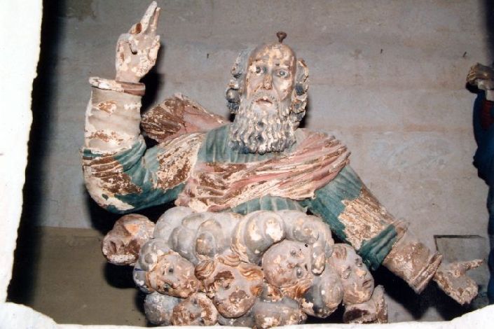 Dio Padre (statua) di Angelo da Pietrafitta (attribuito) (sec. XVII)