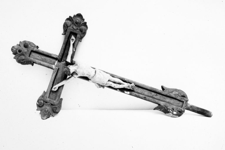 croce d'altare - ambito salentino (seconda metà sec. XIX)