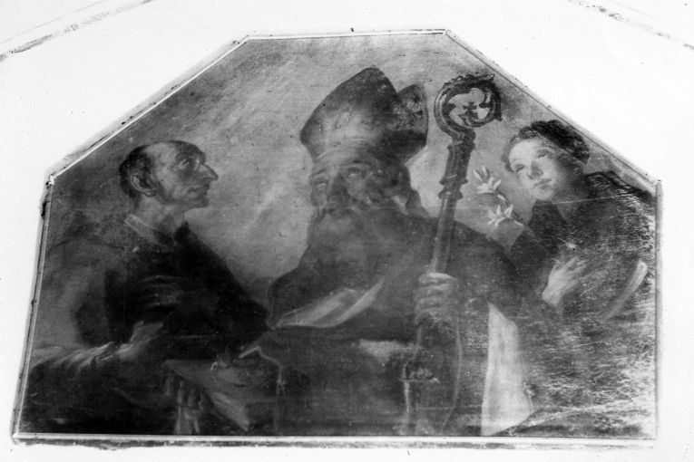 Sant'Oronzo, san Giusto, san Fortunato (dipinto) - ambito italiano (sec. XIX)