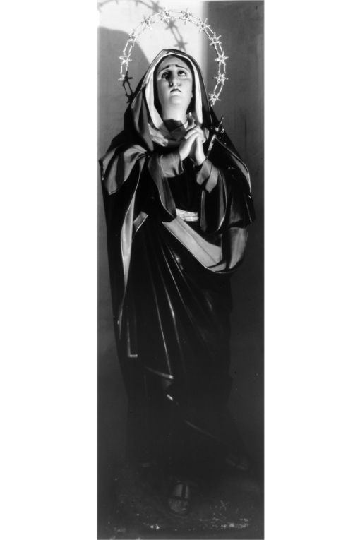 Madonna Addolorata (statua, opera isolata) di Caretta Raffaele (primo quarto sec. XX)