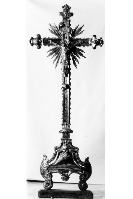 croce d'altare - ambito napoletano (sec. XVIII)