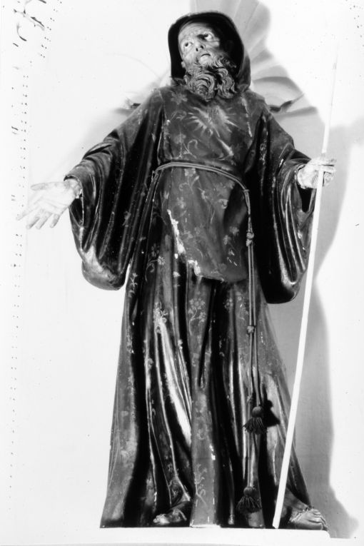 San Francesco di Paola (statua) - ambito salentino (?) (primo quarto sec. XVIII)