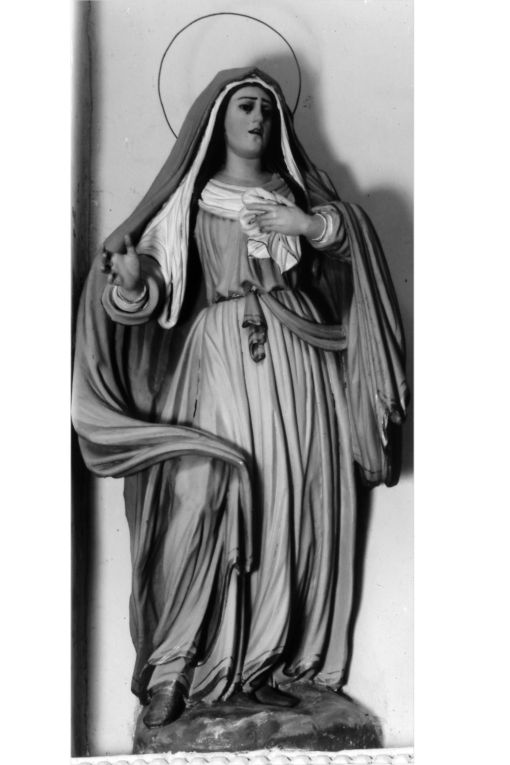 Maria Vergine (statua) - ambito salentino (prima metà sec. XX)