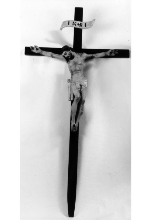 Cristo crocifisso (crocifisso) - ambito salentino (fine/inizio secc. XVIII/ XIX)